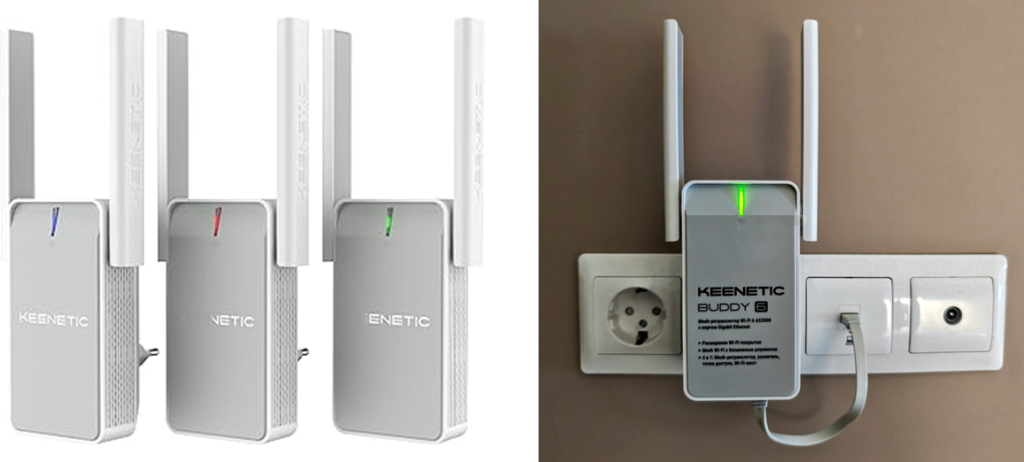 Keenetic оновила лінійку ретрансляторів Wi-Fi сигналу Buddy